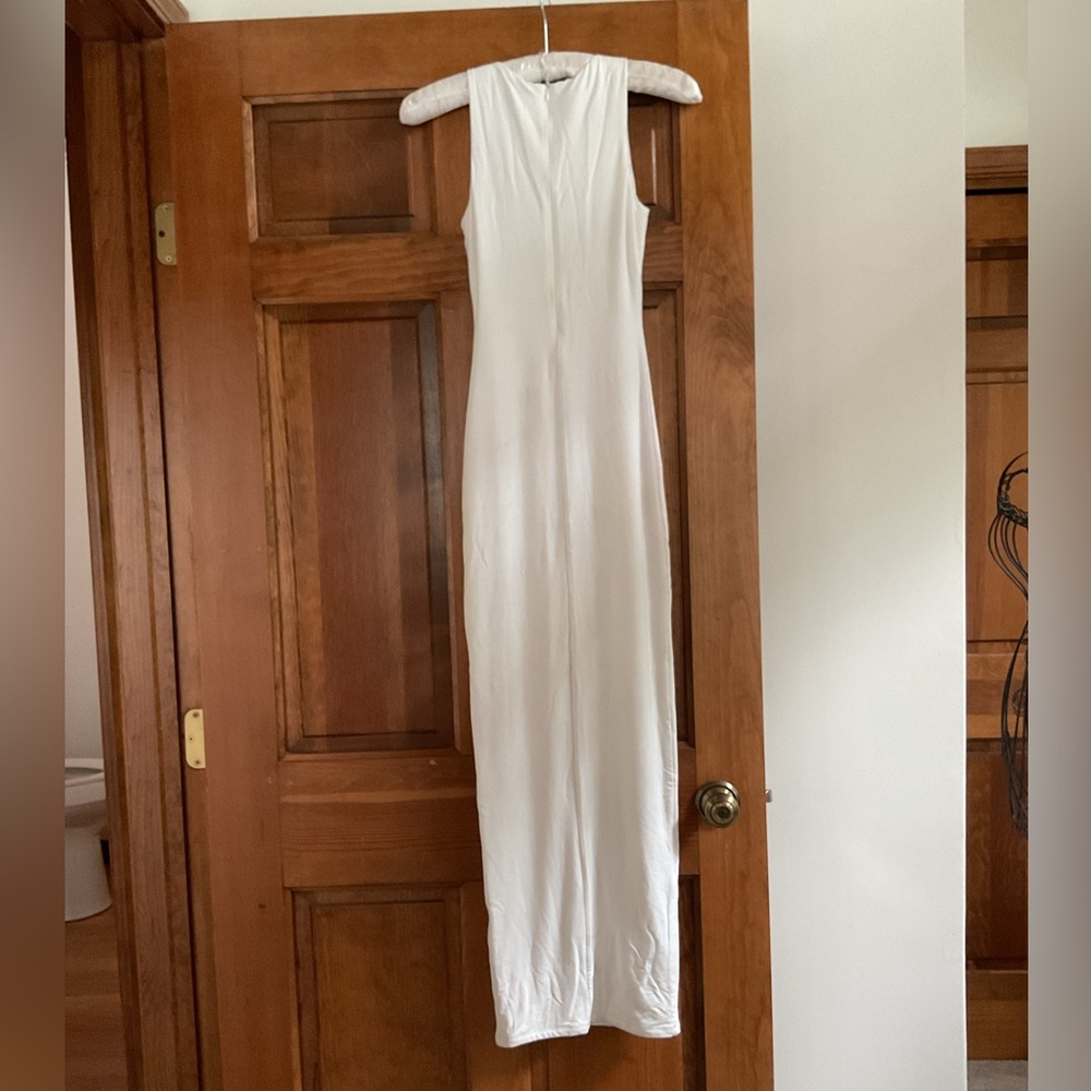 Naked Wardrobe Essential Maxi  Dress Size XS, White - Picture 4 of 9